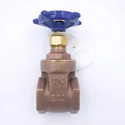 Legend Valve 1-1/4” T-408 Brass Economy Gate Valve 104-706
