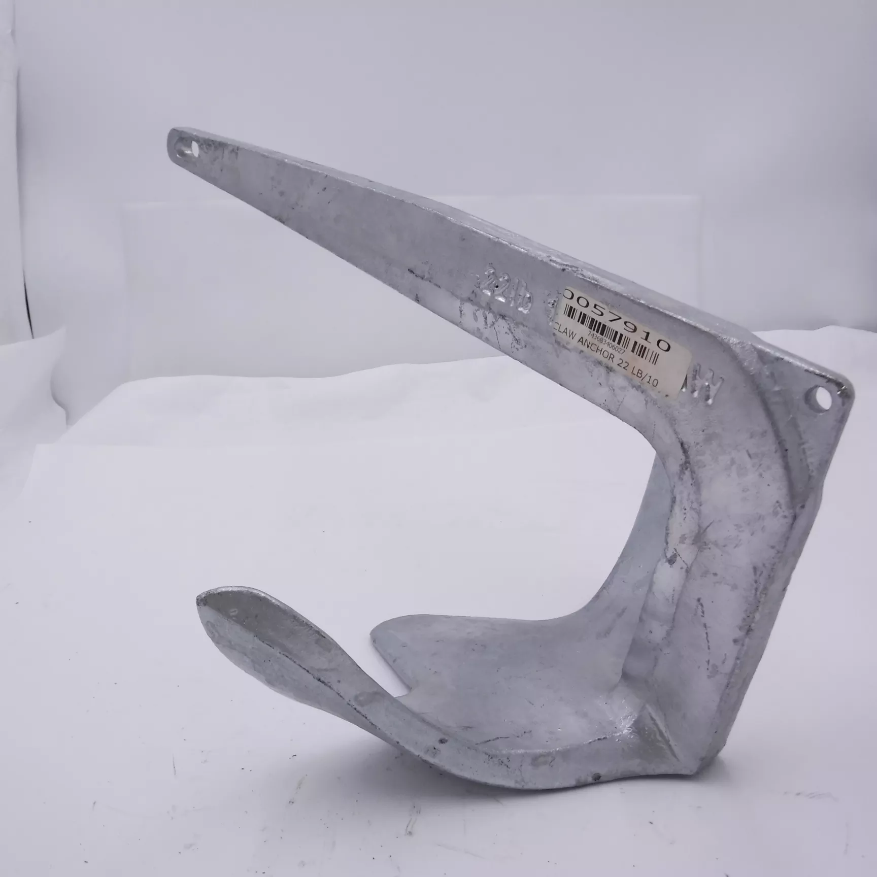 Lewmar 22Lb Galvanized Steel Claw Anchor 0057910