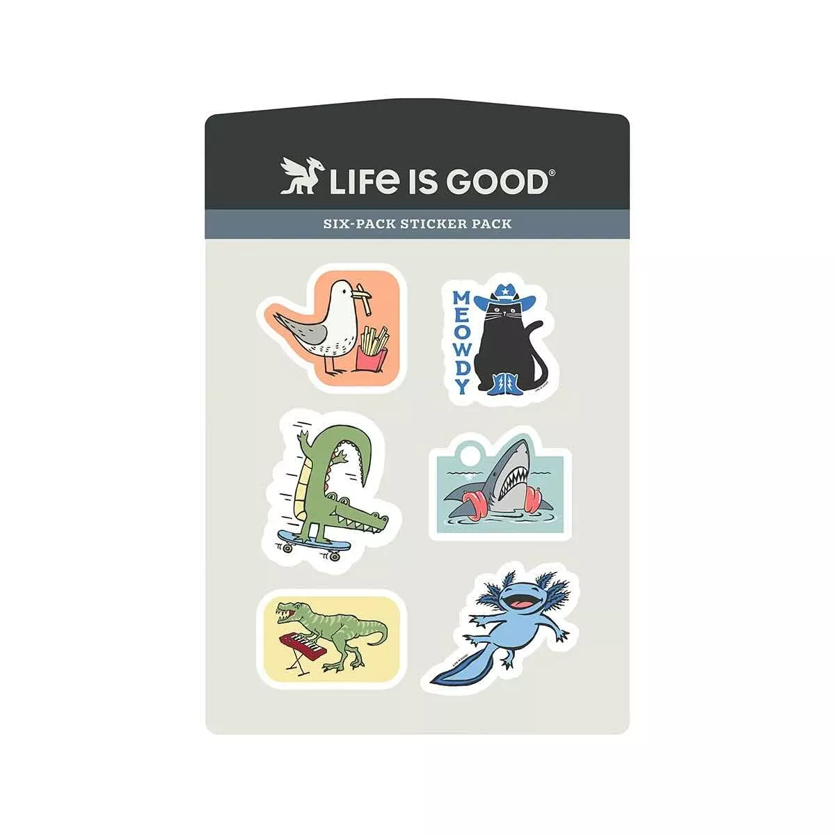 Life is Good Kids Six-Pack Sticker Pack