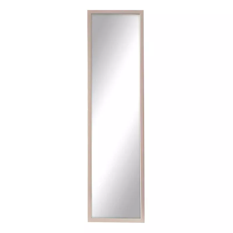 Light Pink Basic Leaner Mirror, 14x50