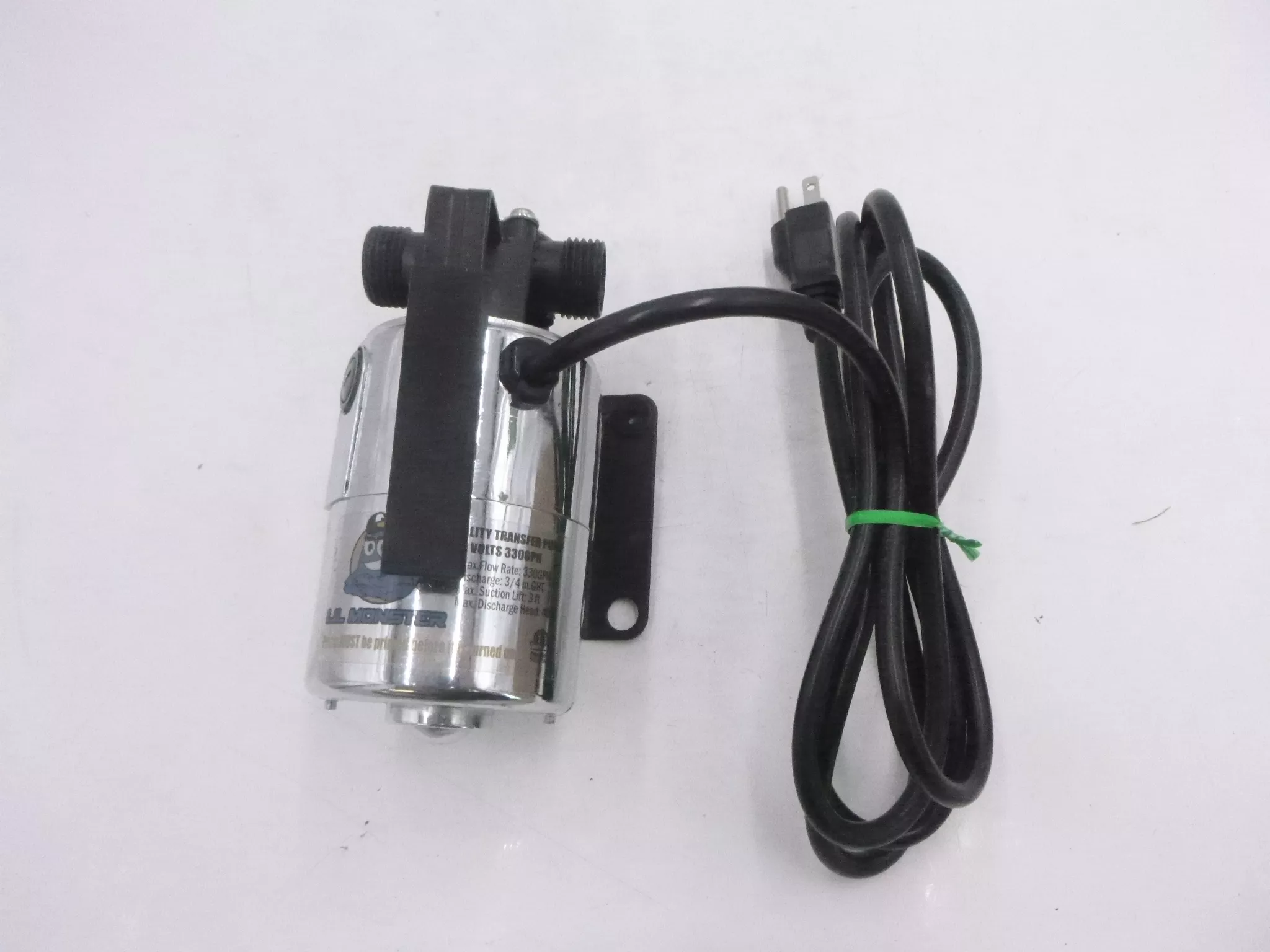 Lil Monster 5016700 Utility Transfer Pump 115V 330GPH 3/4″ GHT SEE DESC