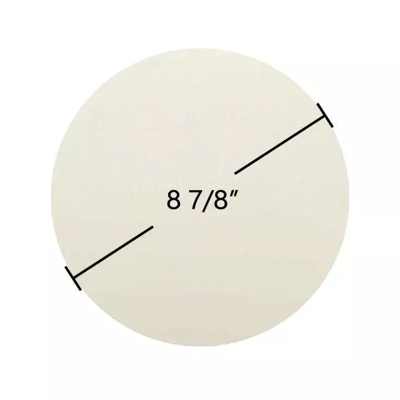 Lincoln Stove Round Ceramic Glass Panel 8 7/8″ Diameter