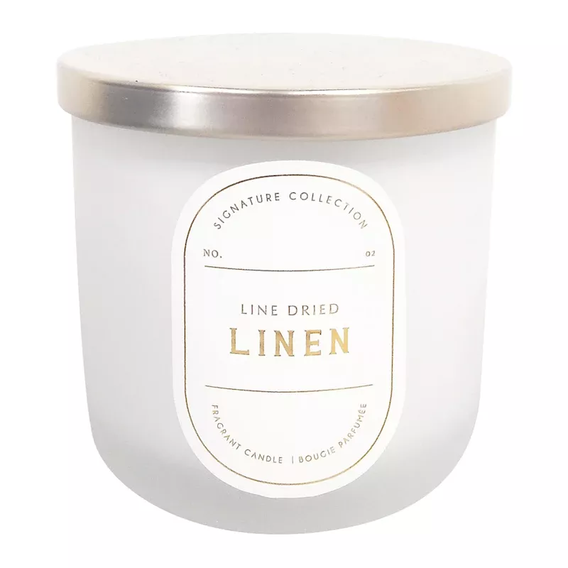 Line Dried Linen Scented Jar Candle, 12.5oz
