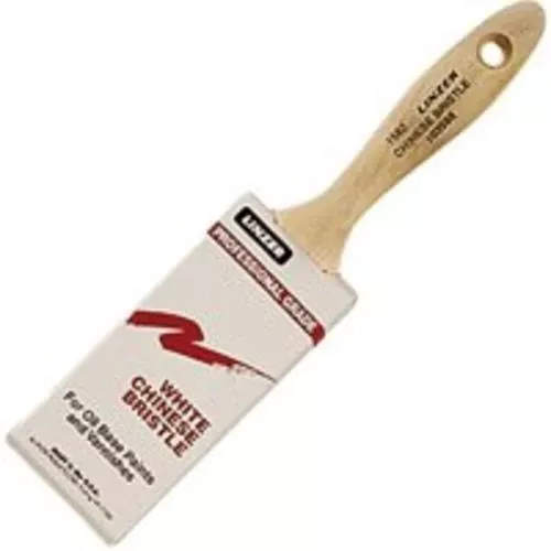 Linzer 1562-3 White China Bristle Varnish Brush, 3"