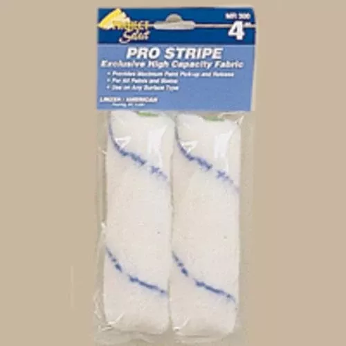 Linzer MR300-2 Pro Stripe Woven Cover, 4", 2 Pack