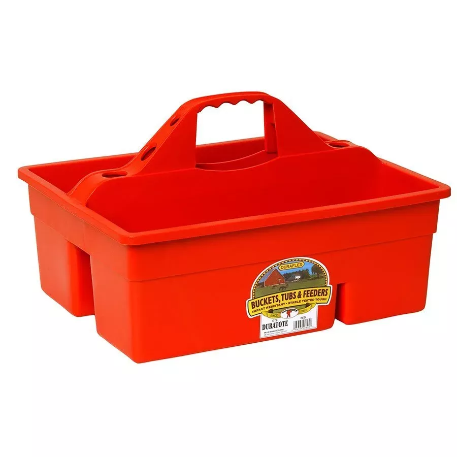 Little Giant Red Plastic Dura Tote