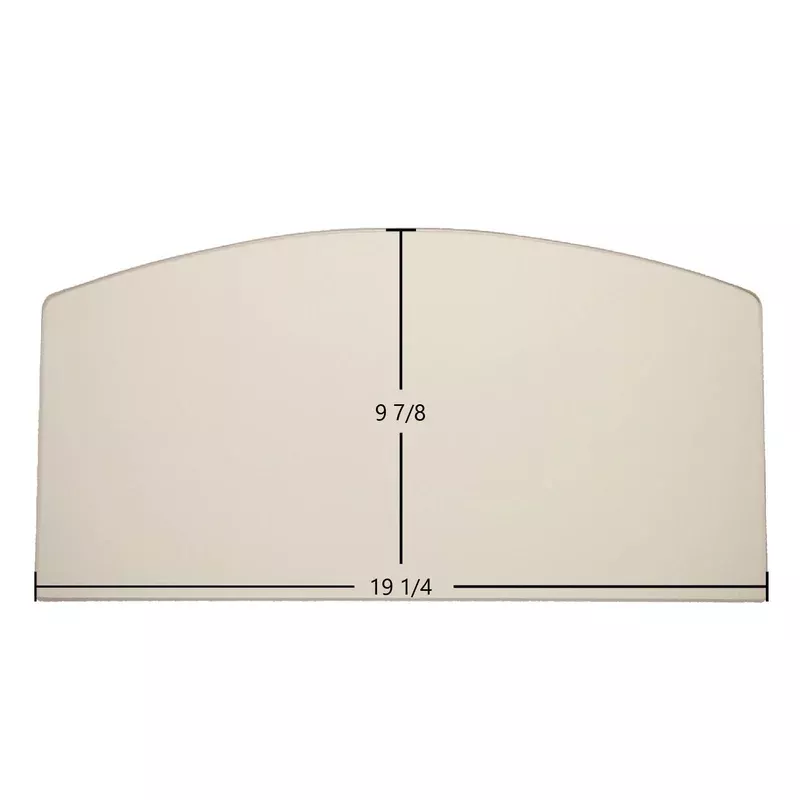 Lopi Freedom / Liberty / Flex Series Ceramic Glass Panel 19 1/4″ x 9 7/8″ (Part #994-00108-1)