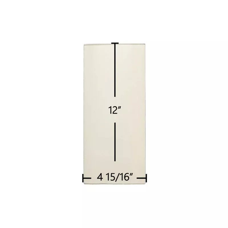 Lopi Yankee Side Ceramic Glass Panel 4 15/16″ x 12″ (Part #91002003)