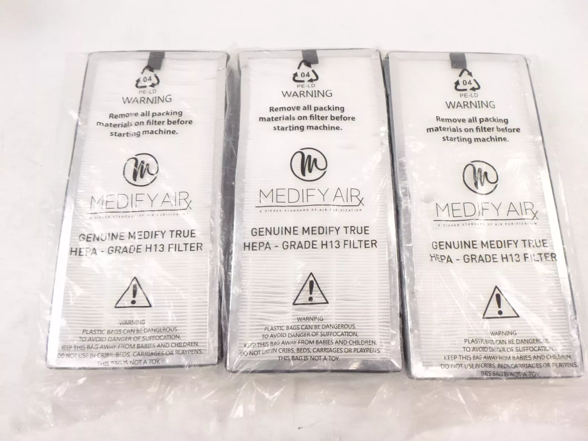 Lot of 3 Genuine Medify H13 Air Filter