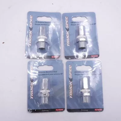 Lot Of 4 Truckspec TS-105AD Antenna Stud With SO-239 Connector