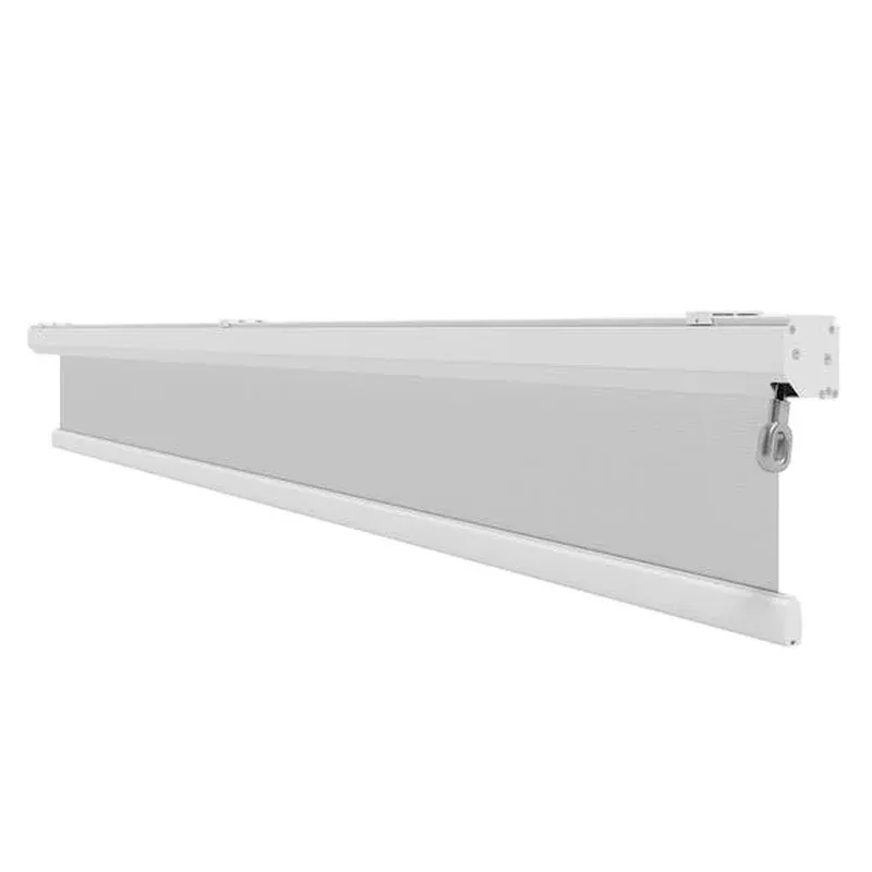 Louvre Roof System Mesh Blind 2.7m White