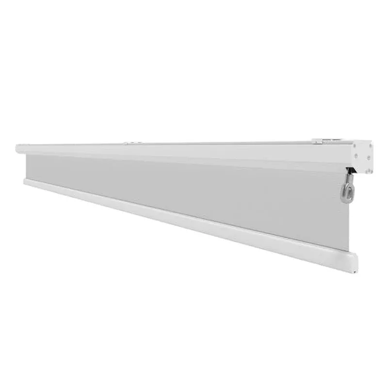 Louvre Roof System Mesh Blind 3.7m White