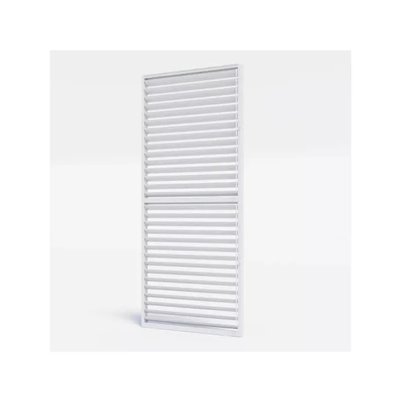 Louvre Roof System Wall Shutters 0.9m White