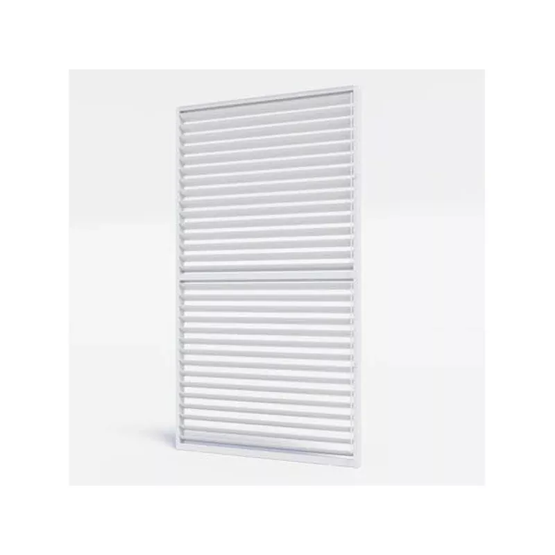 Louvre Roof System Wall Shutters 1.23m White