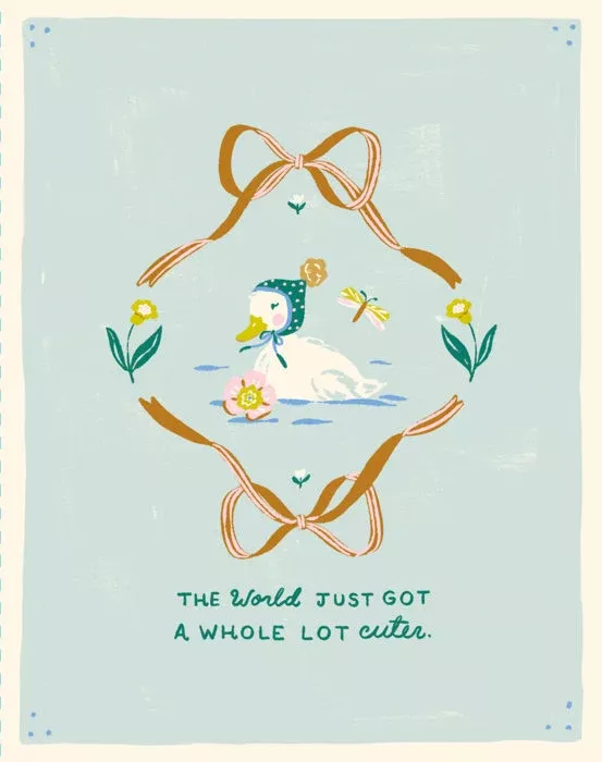 Love Muchly - Baby Card, Whole Lot Cuter