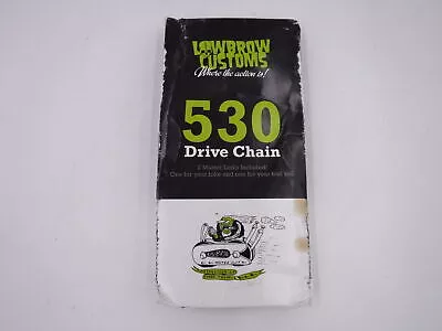 Lowbrow Customs 530 Motorcycle Drive Chain 120 Links w 2 Master Links 003055