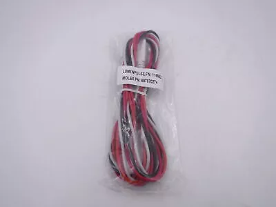 Lumenpulse pn 116862 Power Cable Molex 687870274, 48″ Long 4 pin