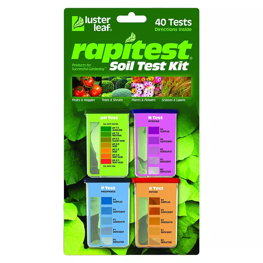 Luster Leaf Rapitest Soil Test Kit - 40 pk