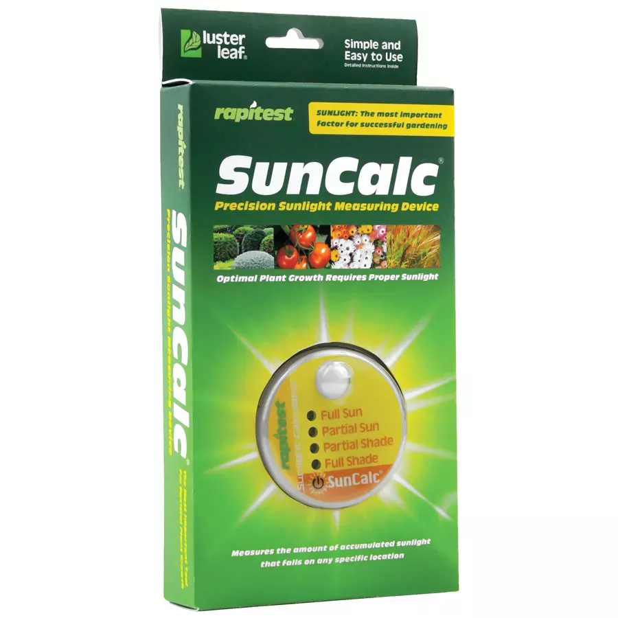 Luster Leaf Rapitest SunCalc Sunlight Calculator