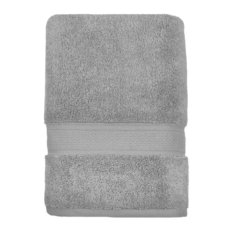 Luxury Grey Bath Towel, 30x56