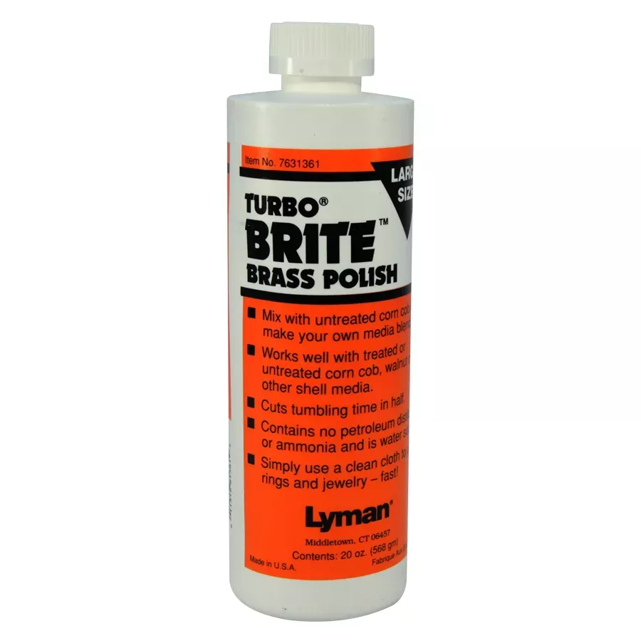 Lyman Turbo Brite Brass Polish - 5 oz