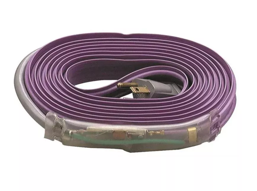 M-D Building Products 04325 Pipe Heating Cable with Thermostat, 6'