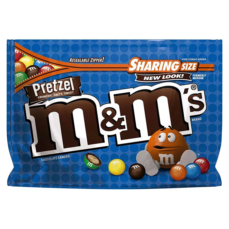 M&M's Pretzel Sharing Candy