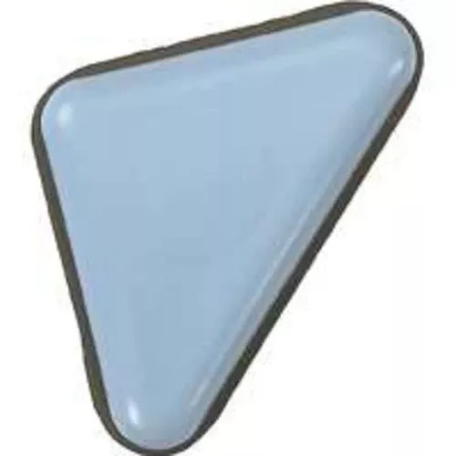 Magic Sliders 04557 Triangular Furniture Slider 2"x2"x2-1/2"