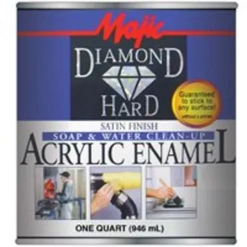 Majic 8-1520-2 Diamond Hard Acrylic Enamel, 1 Quart, White