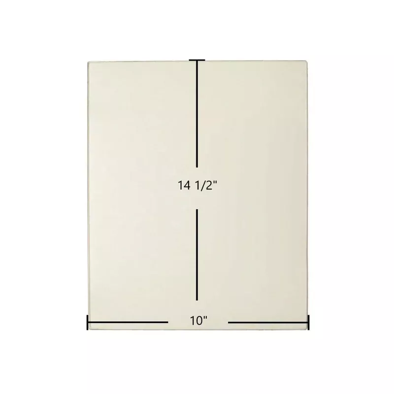 Malm Imperial Carousel Side Glass (Ceramic) 10″ x 14-1/2″ x 3/16″ | Post-1994 Replacement Panel | CG-1014