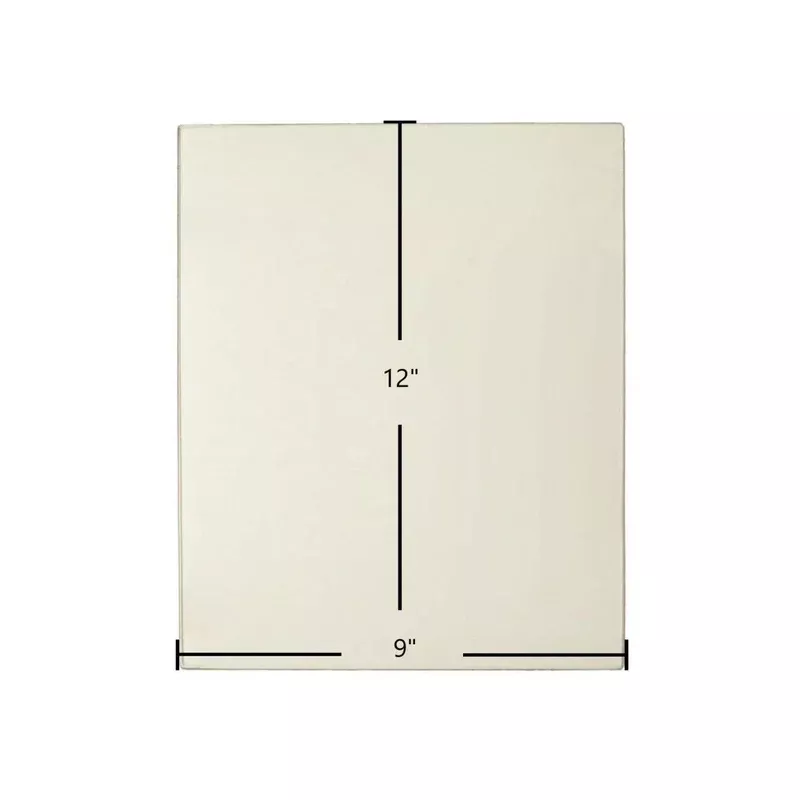 Malm Spin-A-Fire Ceramic Glass 9″ x 12″ x 3/16″ | High-Temperature Firebox Window Replacement | CG-912