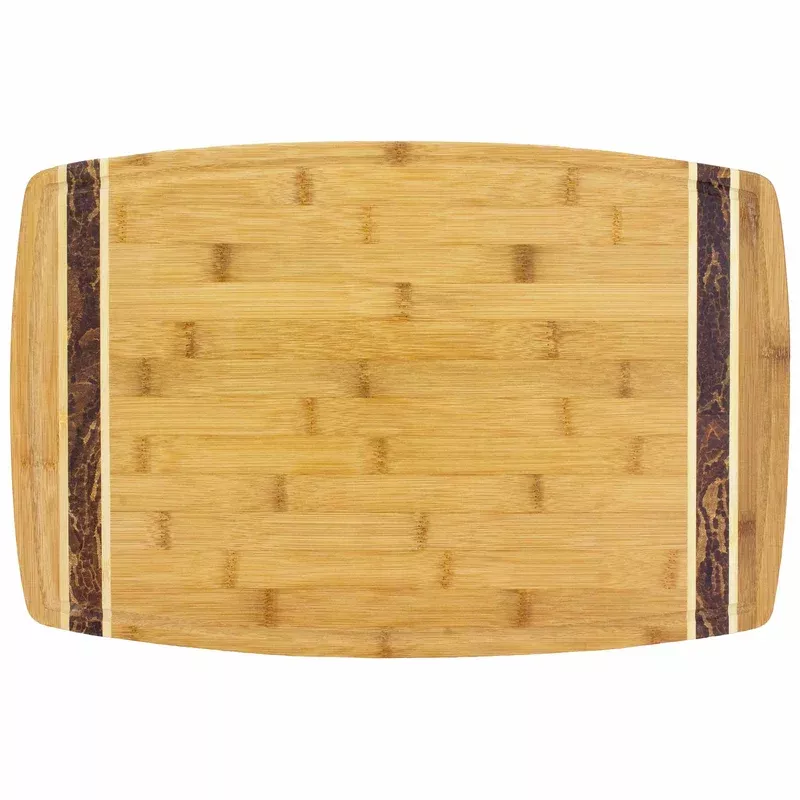 “Marbled” Bamboo Cutting Board 18″ x 11-3/4″
