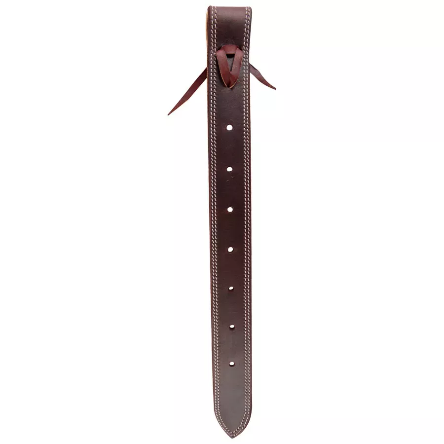 Martin Saddlery Offside Latigo Leather Billet Doubled and Stitched