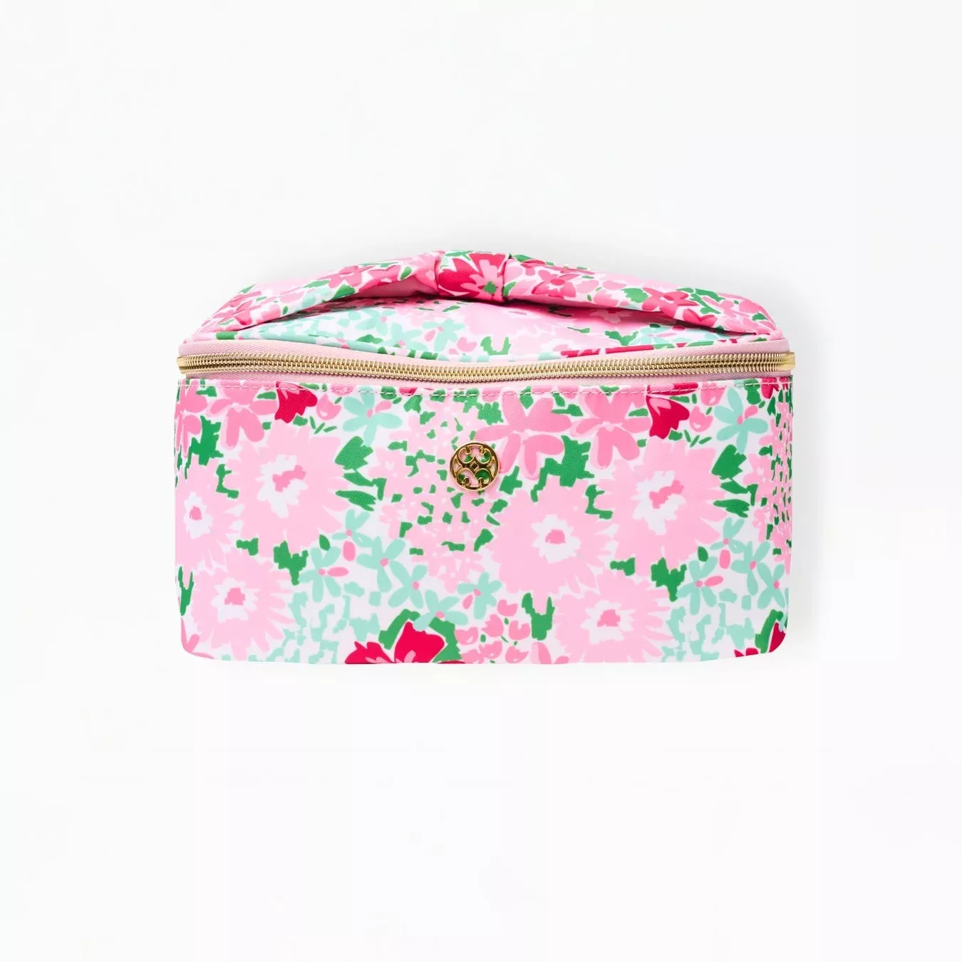 Mary Square - Kiss And Makeup Bag, Pink Petal Perfect