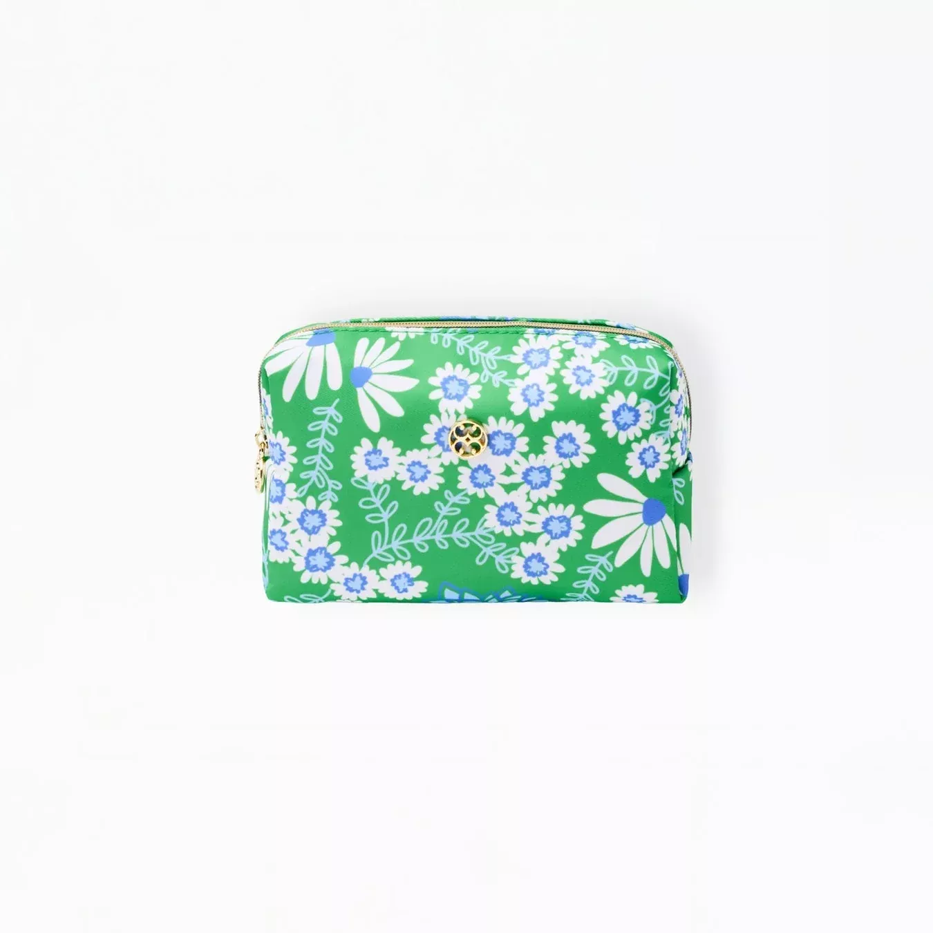 Mary Square - Let's Face It Mini Bag, Green Daisy Chain