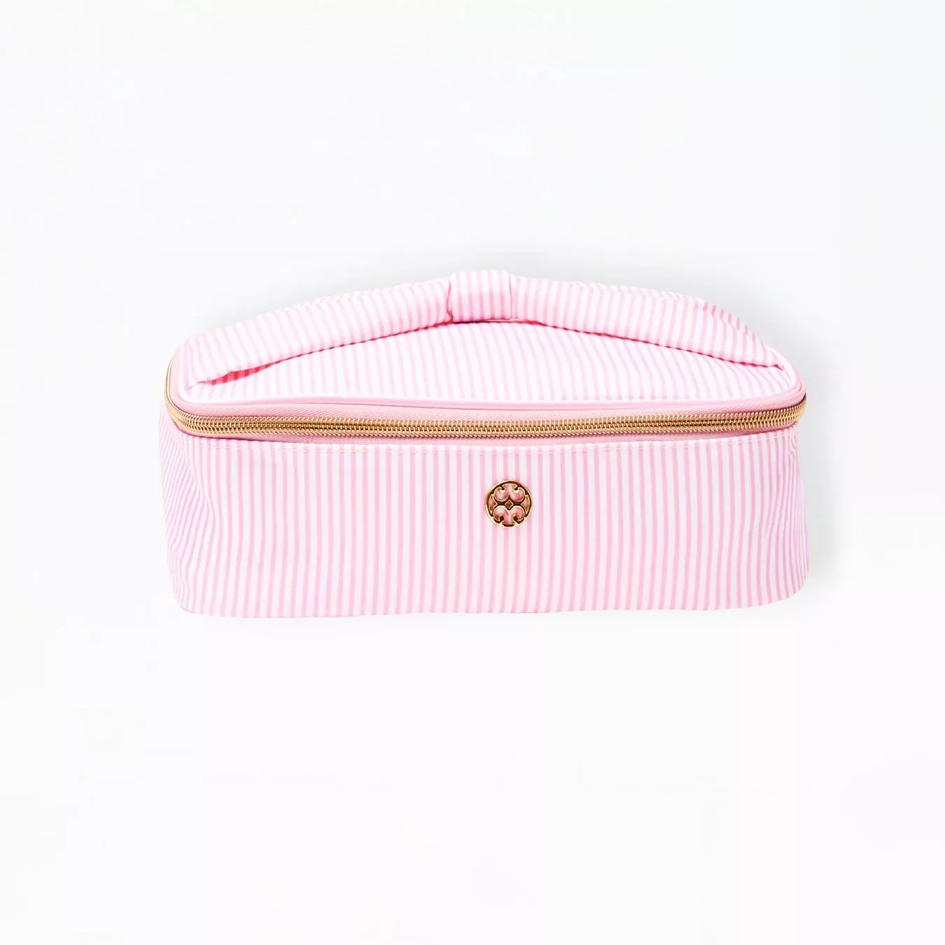 Mary Square - Make Me Blush Bag, Pink Stripe
