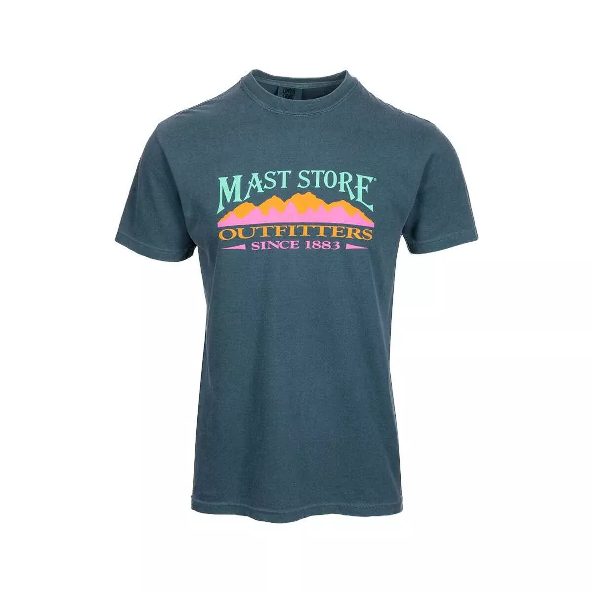 Mast General Store Mast Store Outfitters Retro Color Logo Short Sleeve T-Shirt