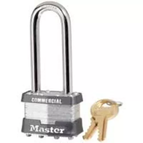 Master Lock 1KALJ 2729 Laminated Padlock, 1-3/4"