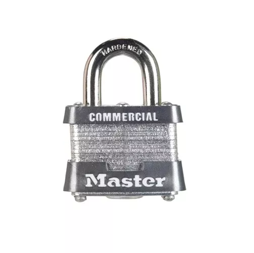 Master Lock 3KA#3464 Laminated Padlock, 4 Pin