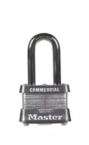 Master Lock 3KALF#3438 Laminated Padlock, 1-9/16" x 1-1/2"