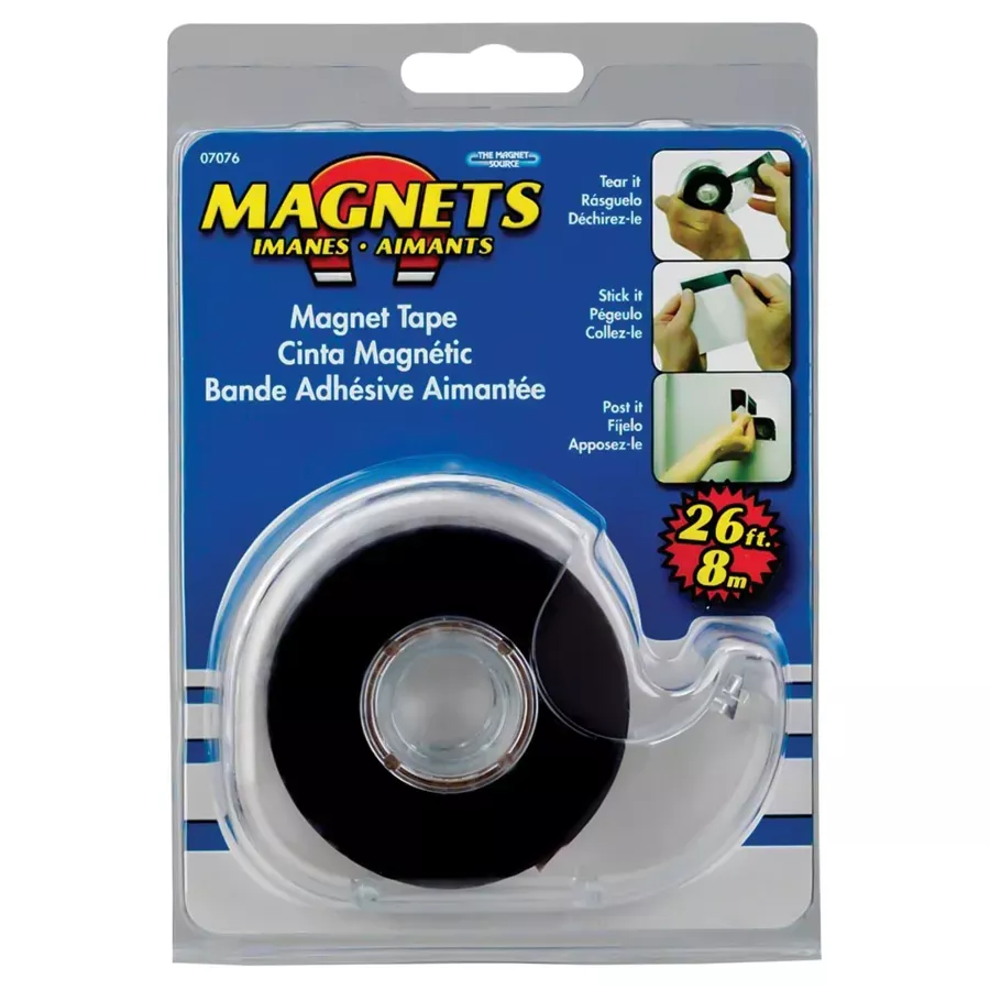 Master Magnetics Flexible Magnetic Tape Dispensor - .75"x26'