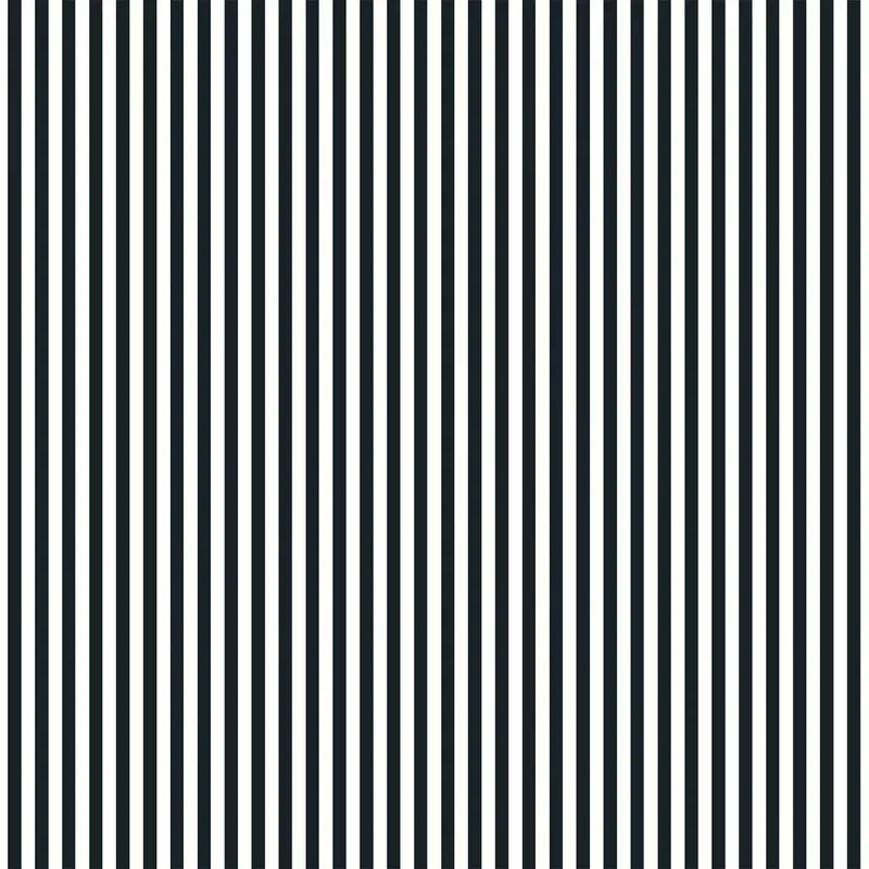 Matchstick Stripe Monochrome Wallpaper