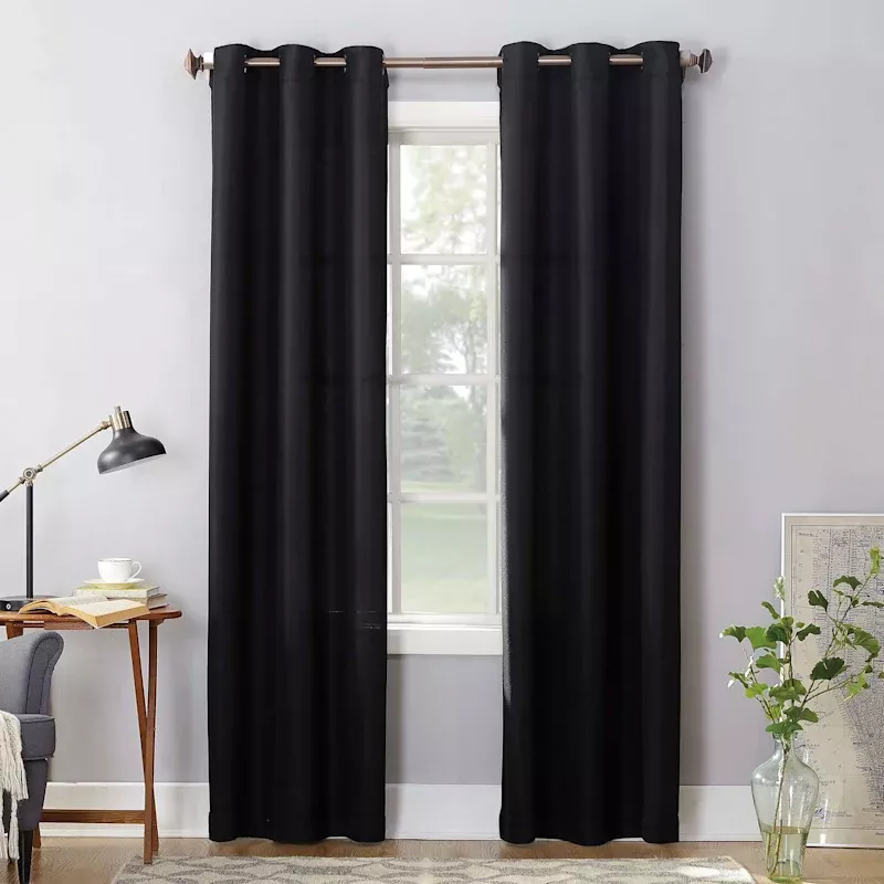 Mayfield Black Light Filtering Grommet Curtain Panel, 84"