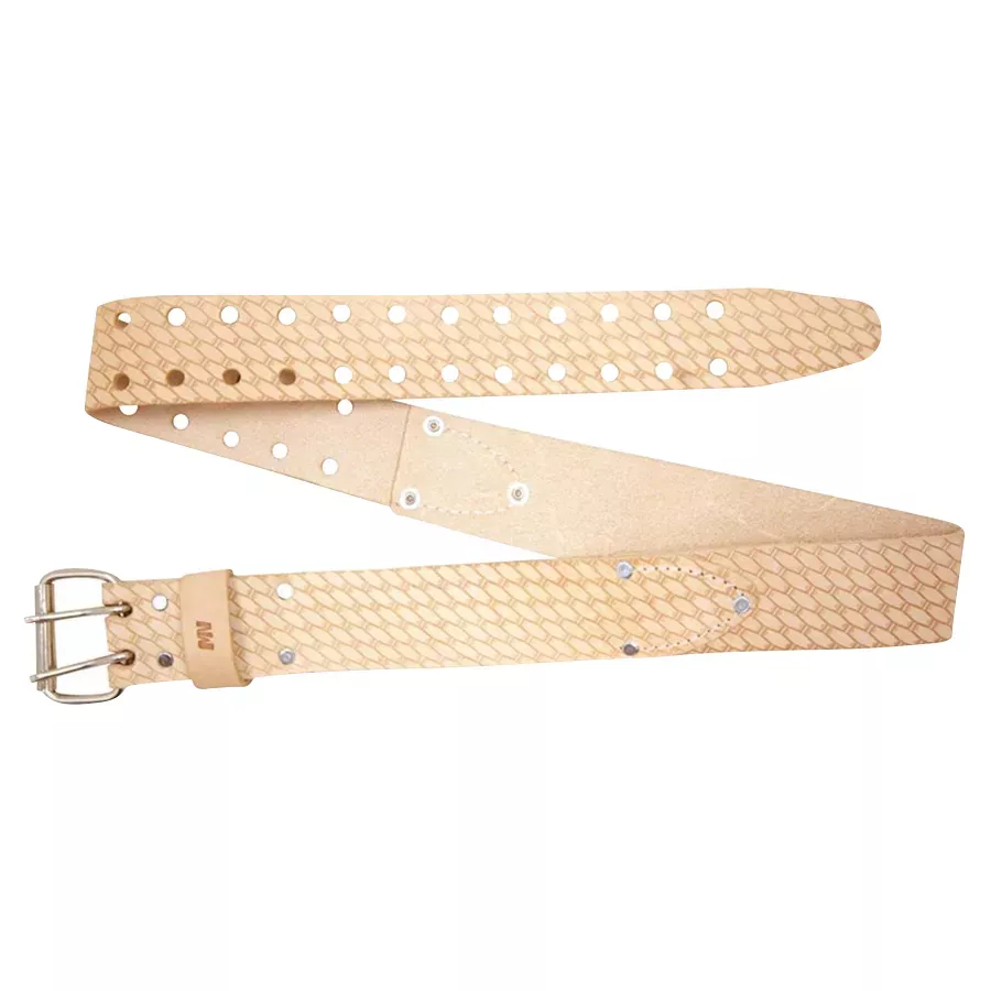 McGuire-Nicholas Double Prong Leather Belt - 2"