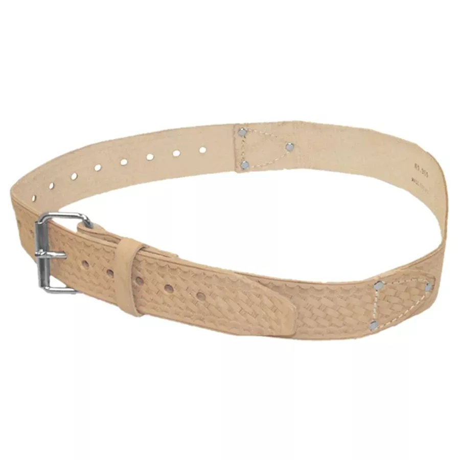 McGuire-Nicholas Metal Prong Leather Belt -2"