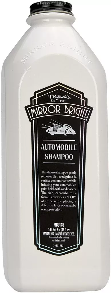 Meguiar's MB0148 Mirror Bright Automobile Shampoo, 48 Oz