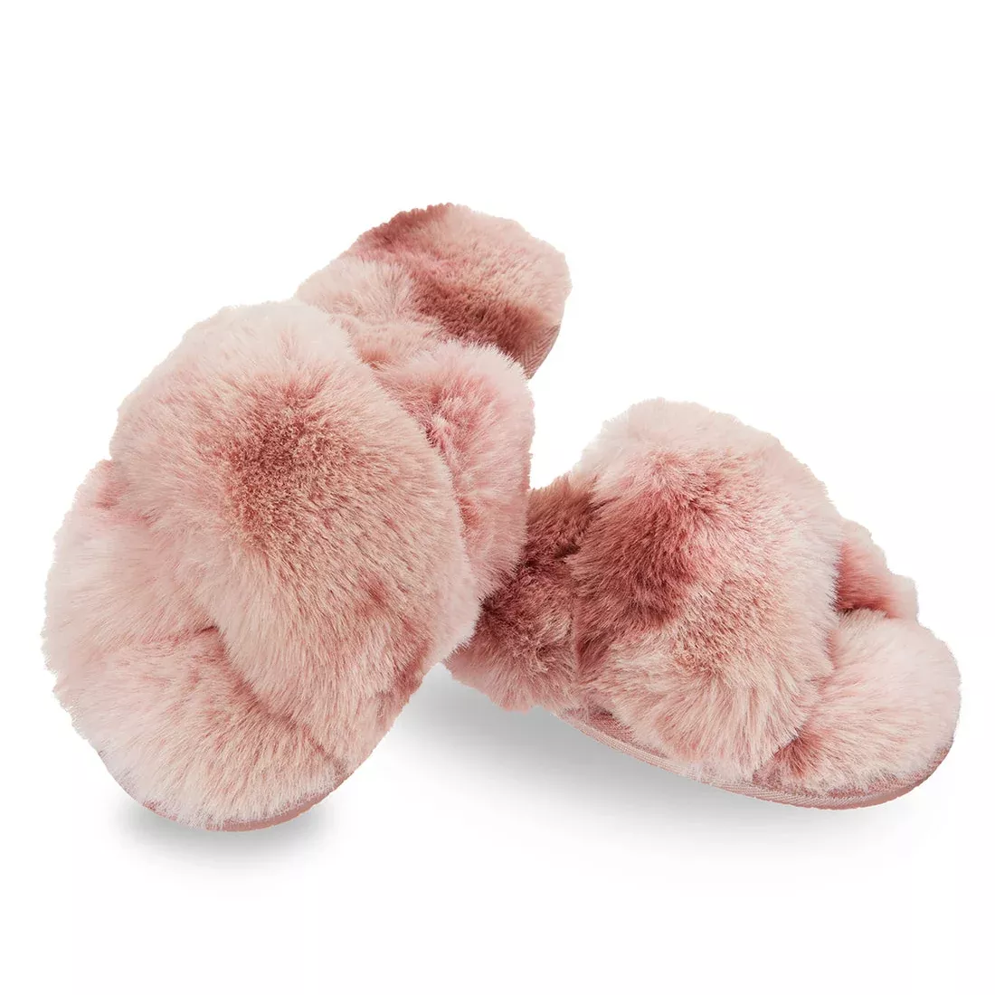 MeMoi - Josephine Plush Slipper, Pink