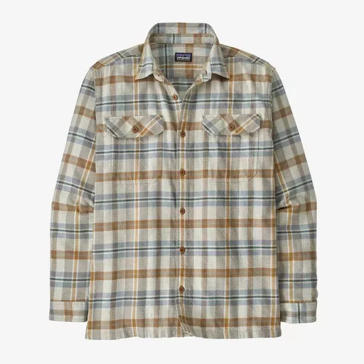Men's Long-Sleeve Organic Cotton Midweight Fjord Flannel Shirt