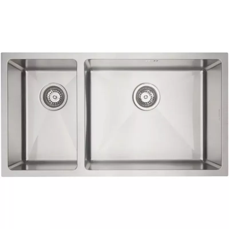 Mercer DV202-L Burlington 1 & 1/2 Double Bowl – Left Hand