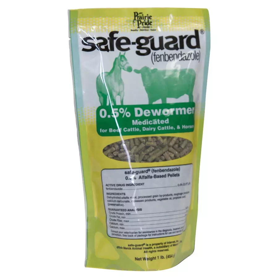 Merck Safe-Guard .5% Dewormer Pellets - 1 lb